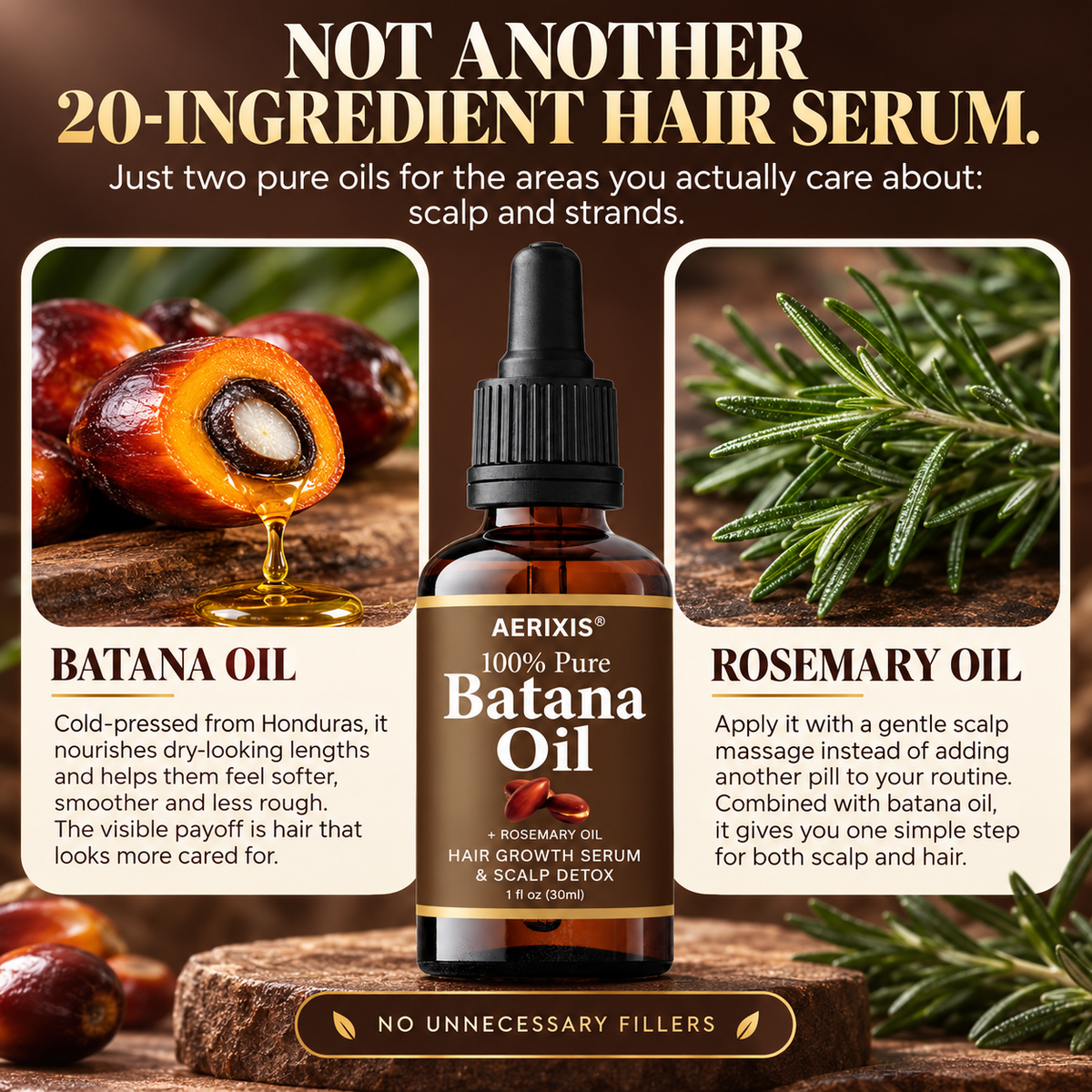 Aerixis™ Pure Batana Oil Serum