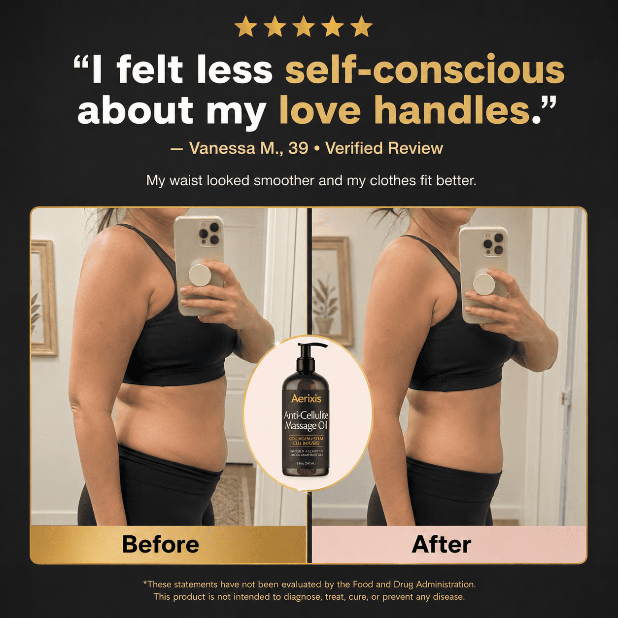 Aerixis Anti-Cellulite Massage Oil