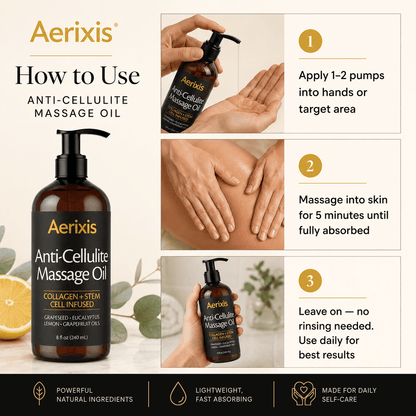 Aerixis Anti-Cellulite Massage Oil
